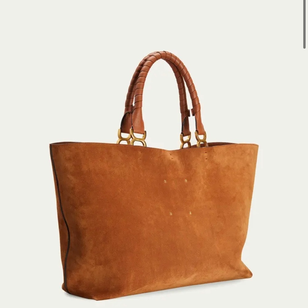 CHLOE
Marcie Large Suede Tote Bag NEW with tags